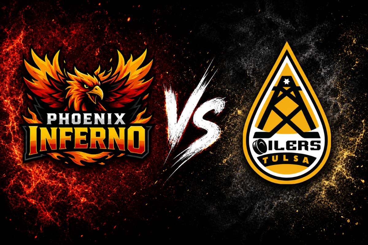 Phoenix Inferno V/S Tulsa JR. Oilers